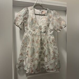 Audrey Parks Francesca’s Puffy Sleeve Dress.